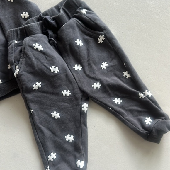 MILES THE LABEL gender neutral 2 pc sweatsuit - Picture 3 of 3